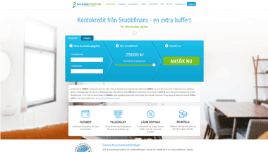 Snabbfinansskärmdump