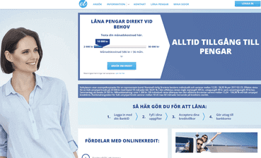 Euroloanskärmdump