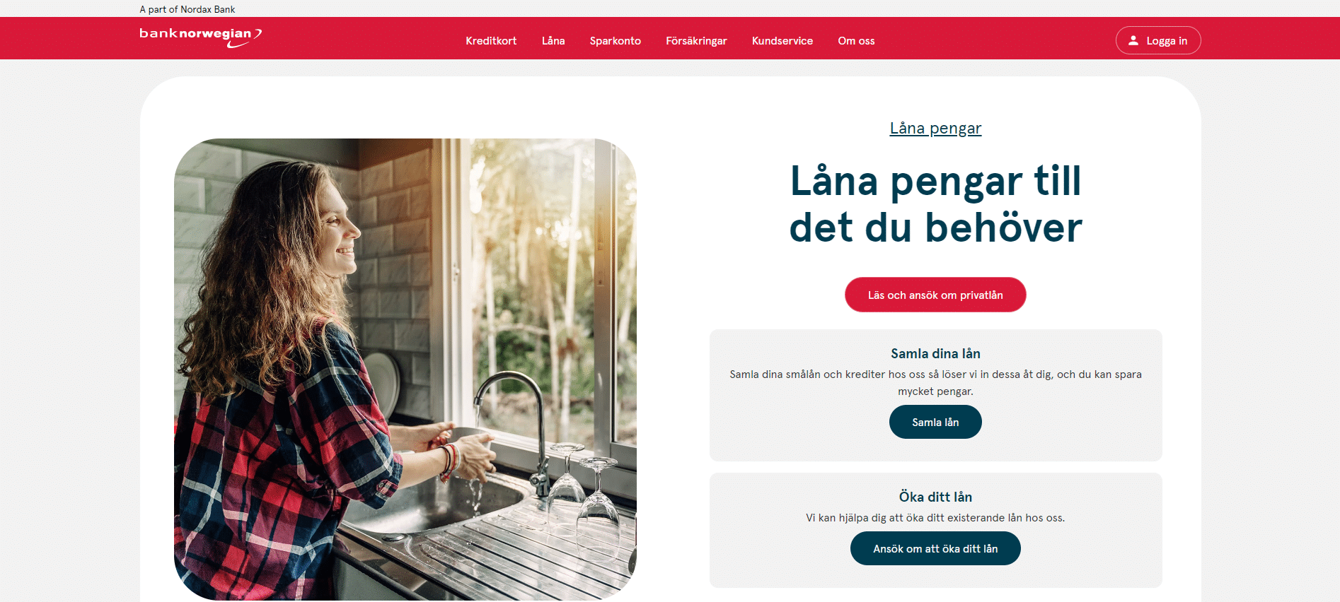 Bank Norwegianskärmdump