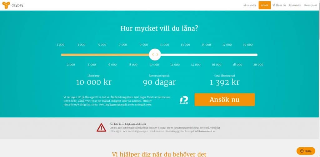 DayPayskärmdump