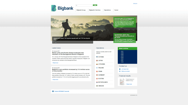 BigBankskärmdump