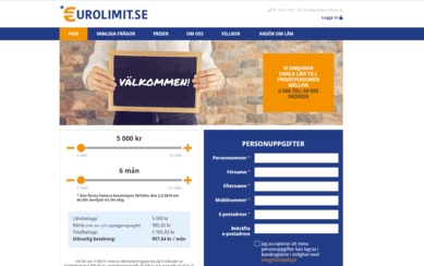 Eurolimitskärmdump