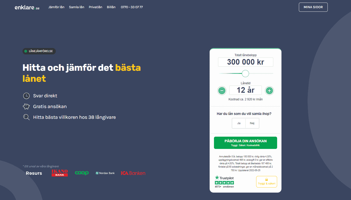 Enklareskärmdump